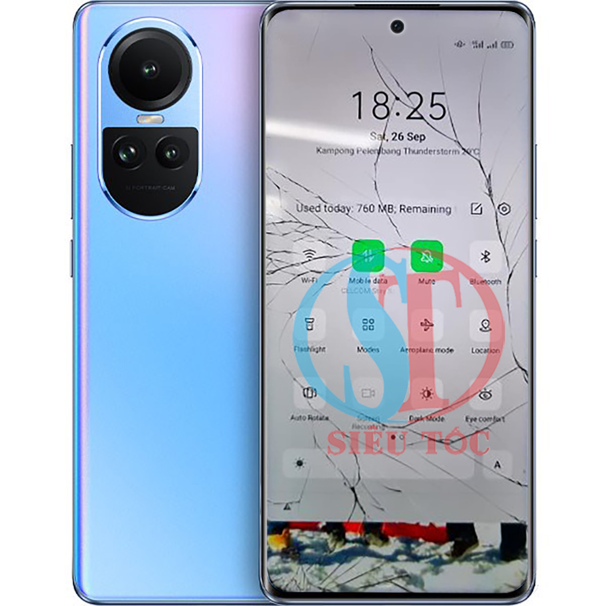THAY MẶT KÍNH OPPO RENO 10 TẠI NHANH SIÊU TỐC